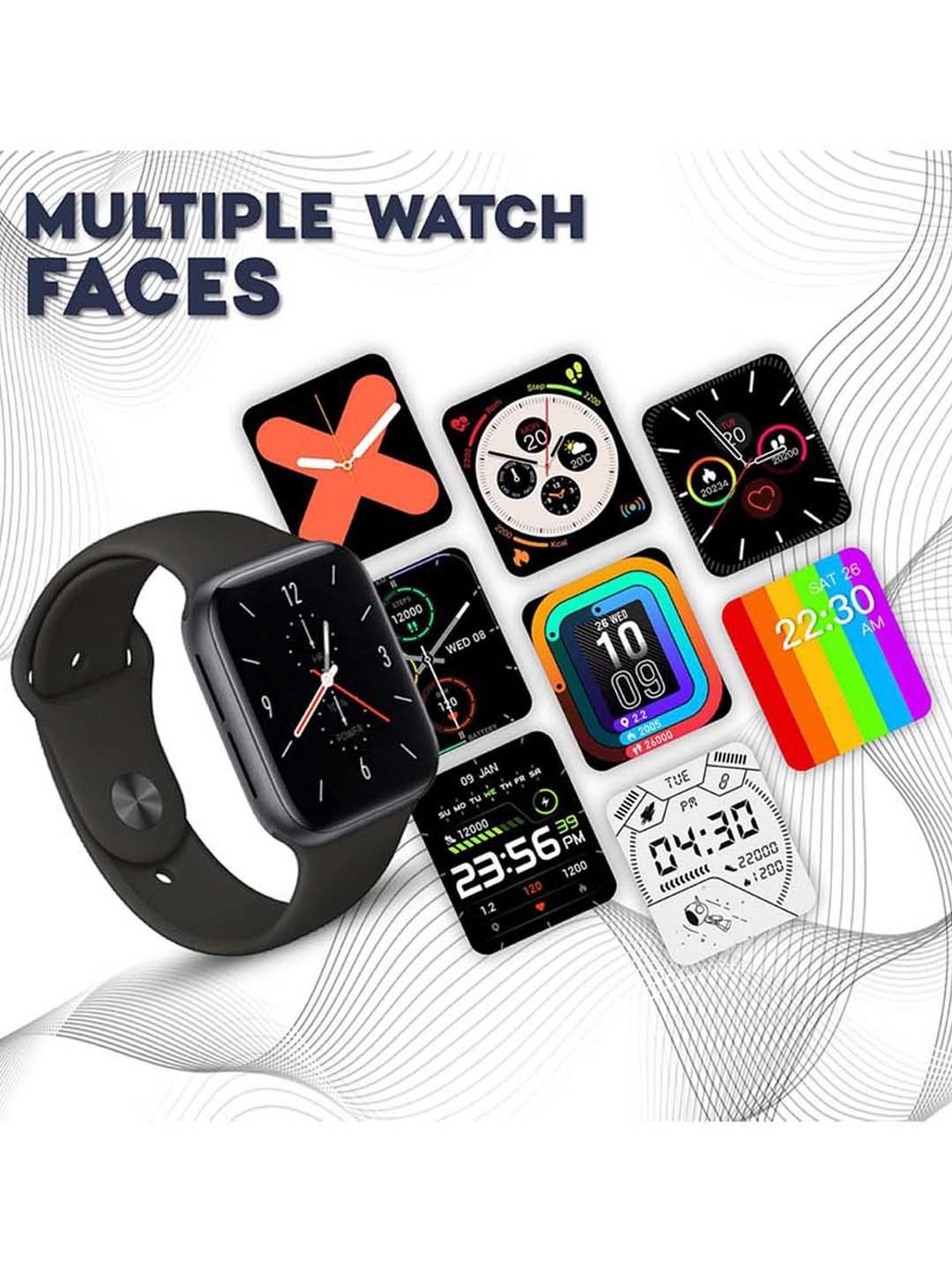 I Kall W1 Smartwatch (Black)