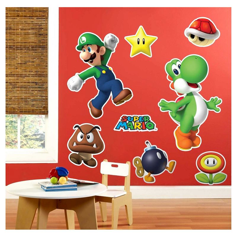 Super Mario Party Wall Decal