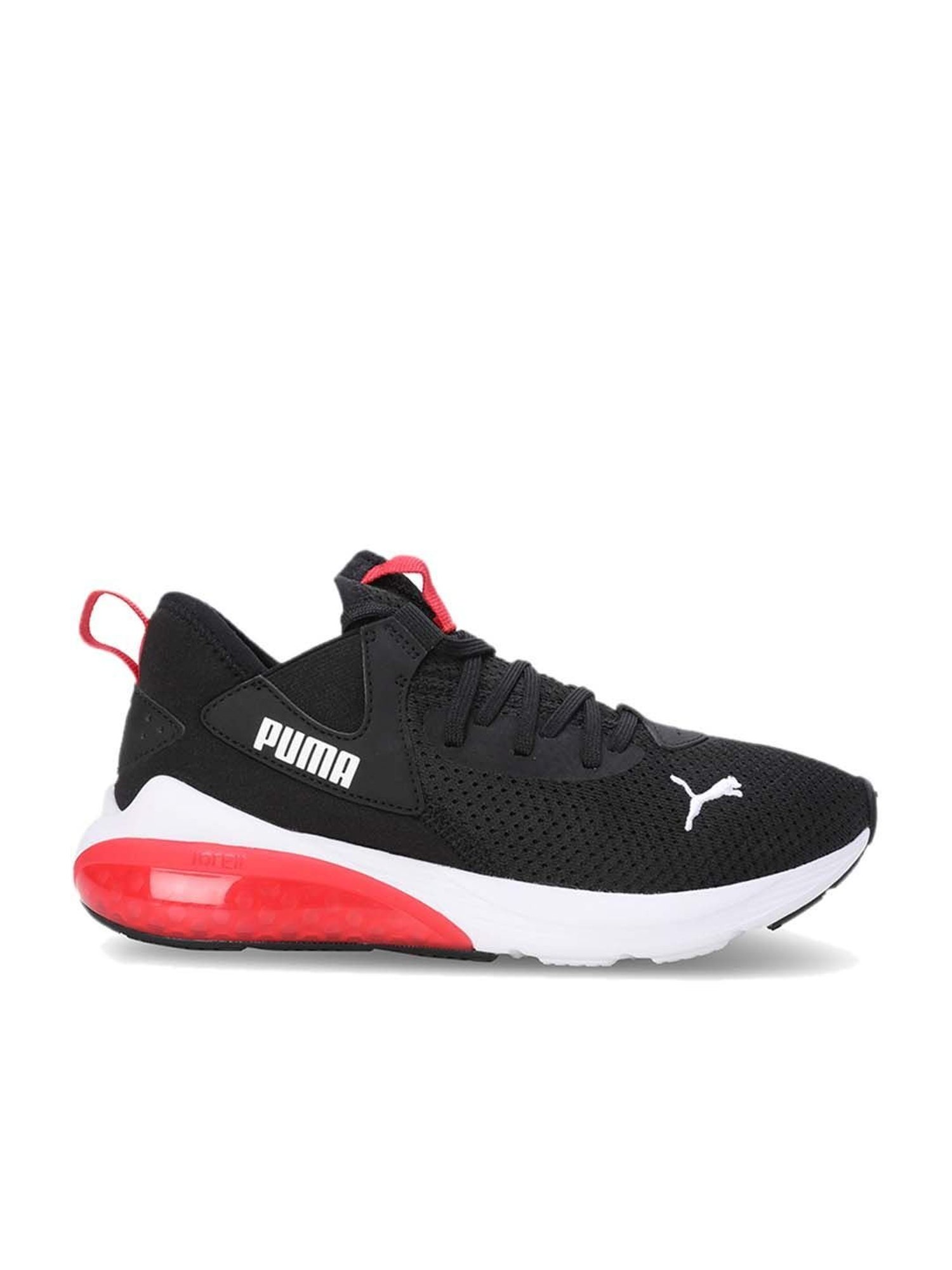 Asian Kids Core Black Running Shoes