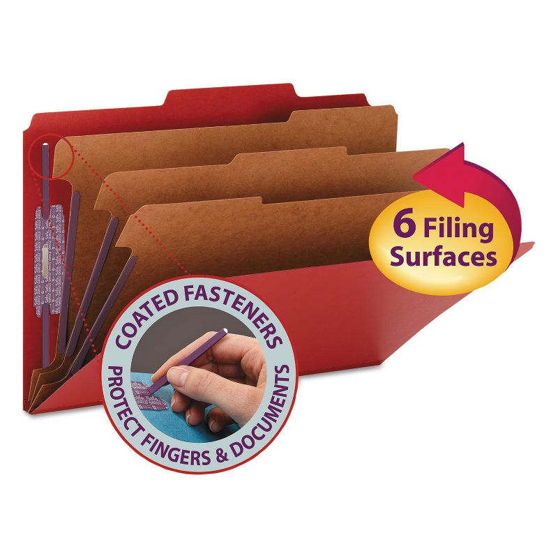 Skilcraft File Folders 3/4" Expansion 1/3-Cut Letter 100/BX Manila 2822507