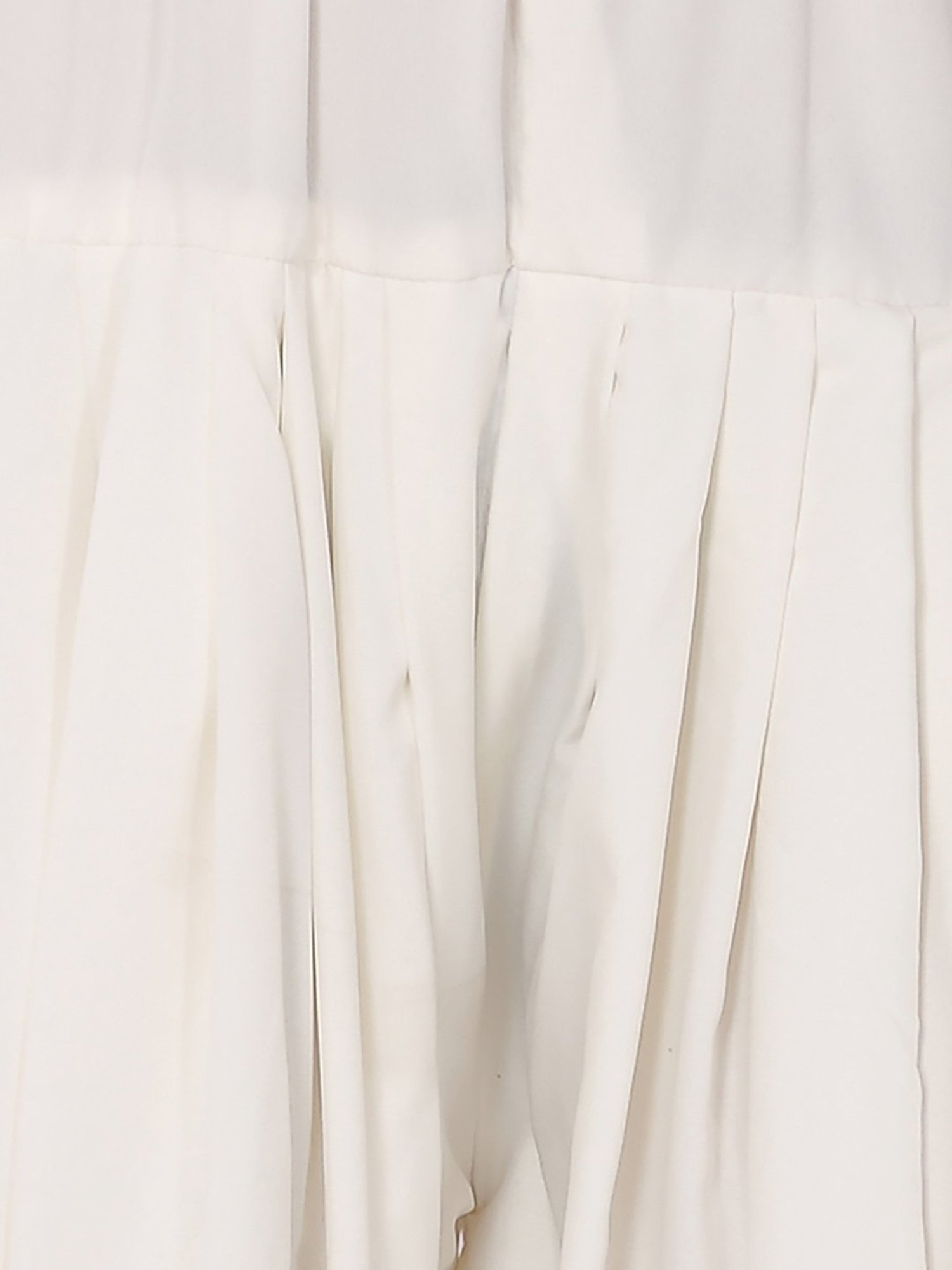 Abhishti Green & White Kurta Dhoti Pant Set