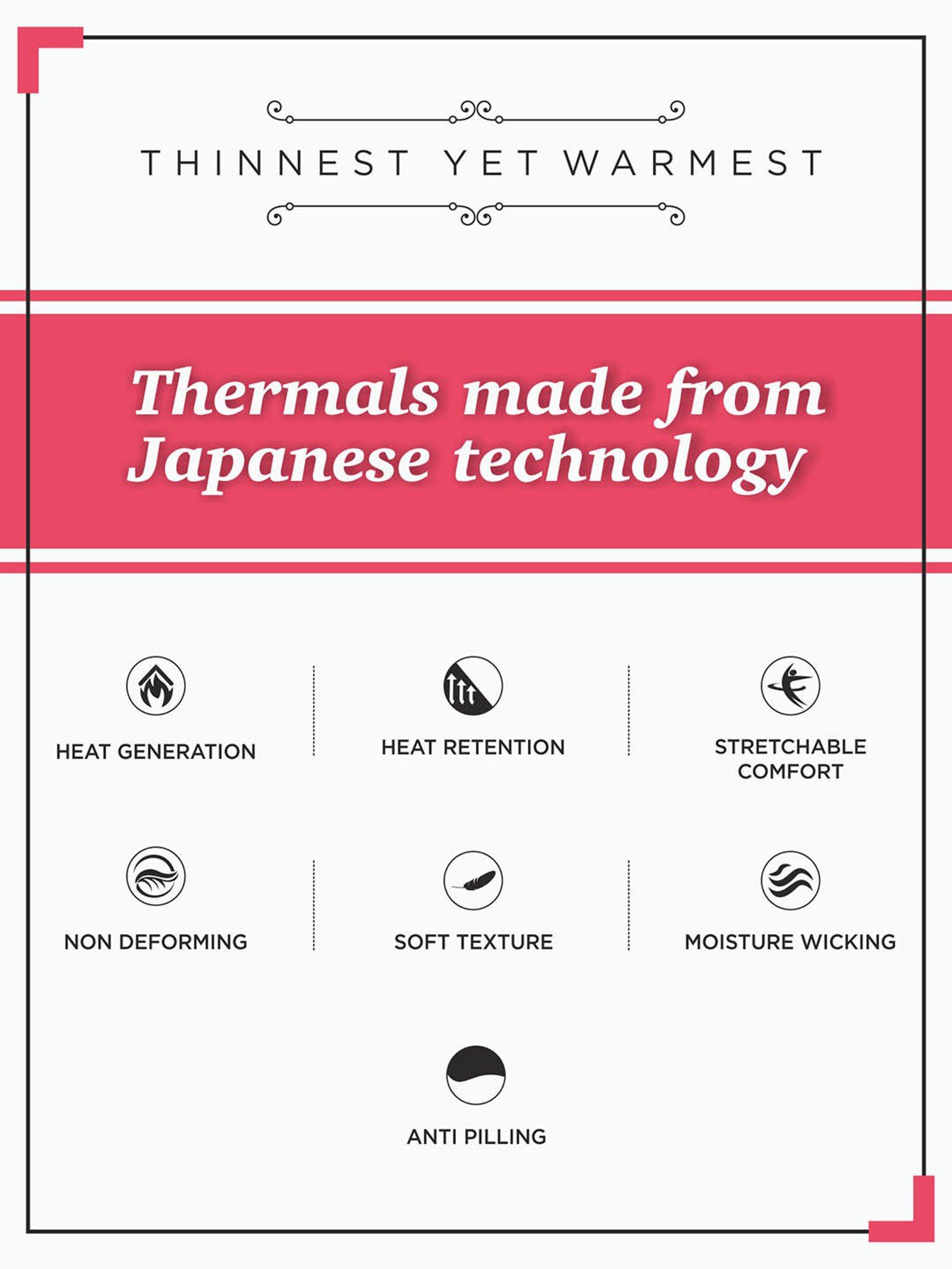 Bodycare Off White Thermal Bottoms