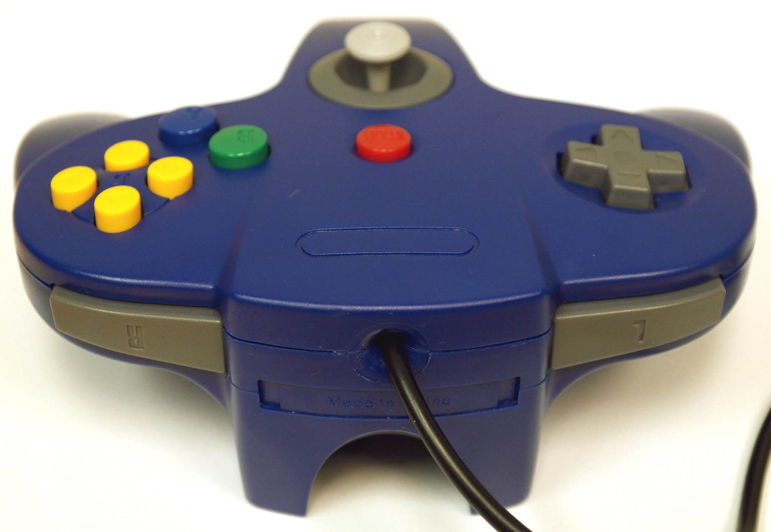 Blue Replacement Controller for Nintendo N64 by Mars Devices