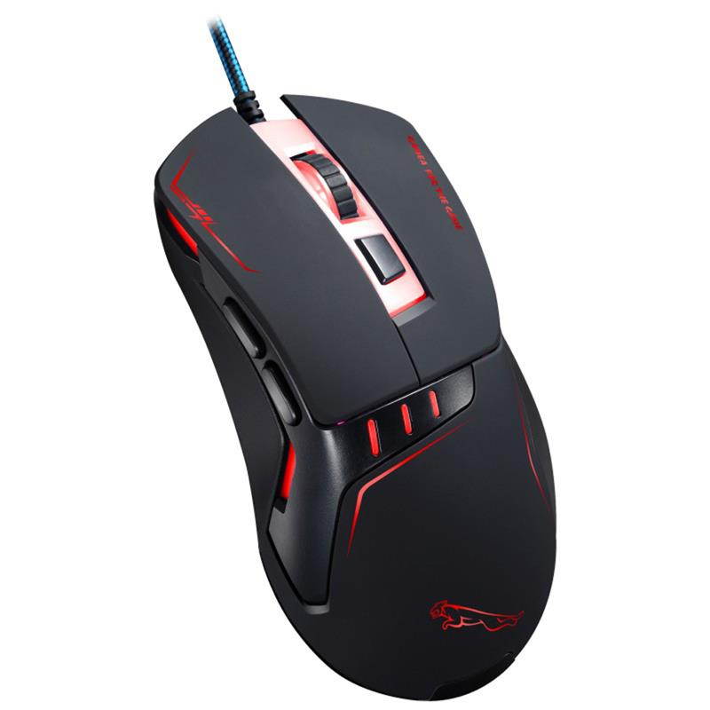 Professional USB Wired 5500DPI Resolution 6 Buttons Mouse Support LED Gaming Mouse For PC Laptop Retail Package