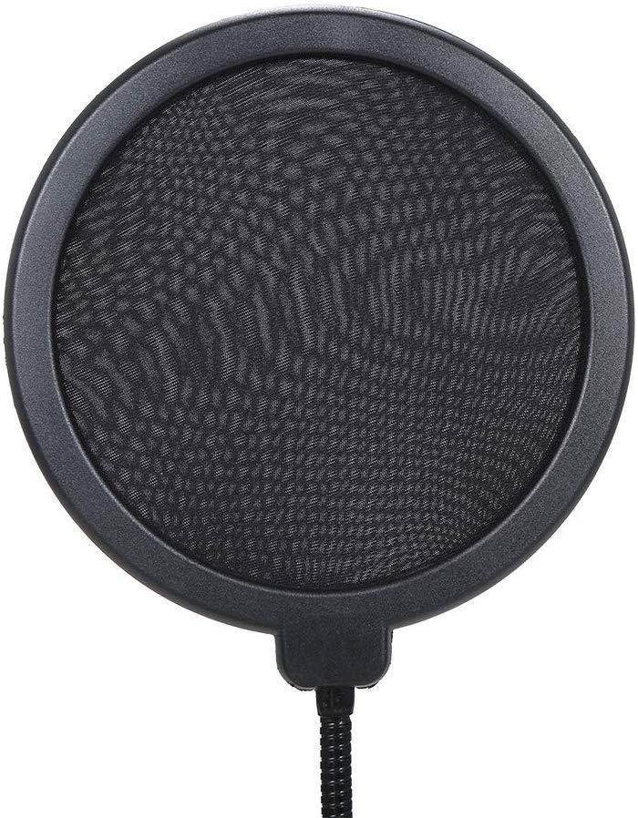 Docooler Microphone Filter Dual Layer Singing Windscreen Mic Studio Pop Filter