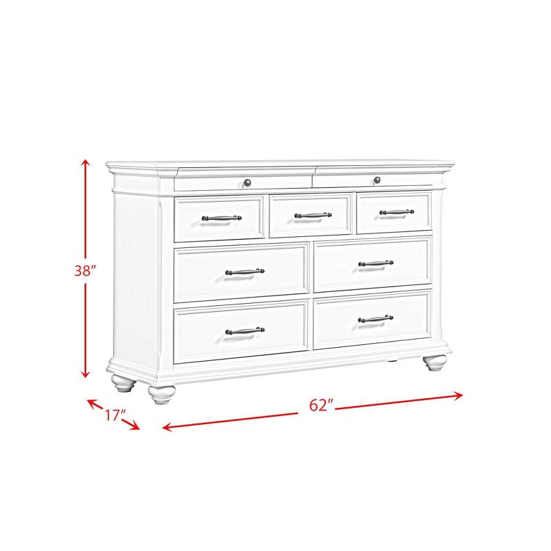 Brooks 9 Drawer Dresser Black - Picket House Furnishings