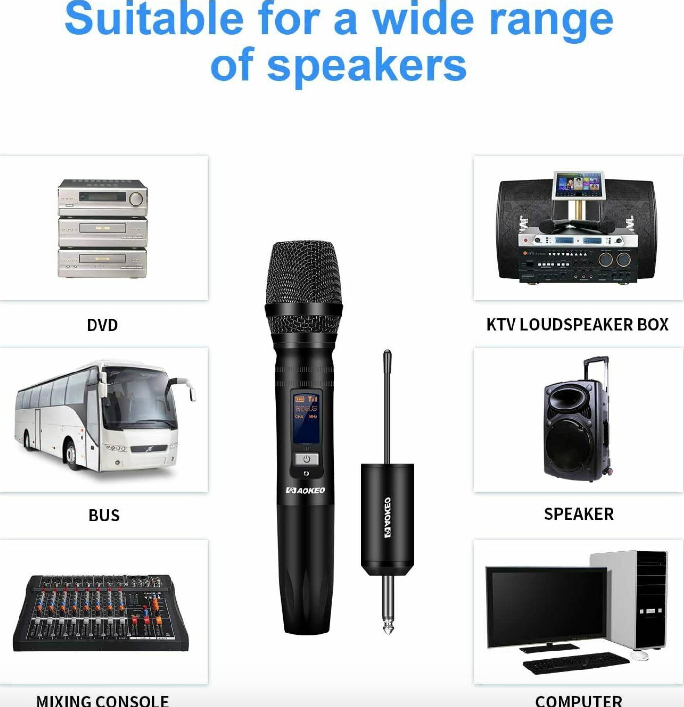 Professional Dynamic Microphone Unidirectional Handheld Recording Karaoke