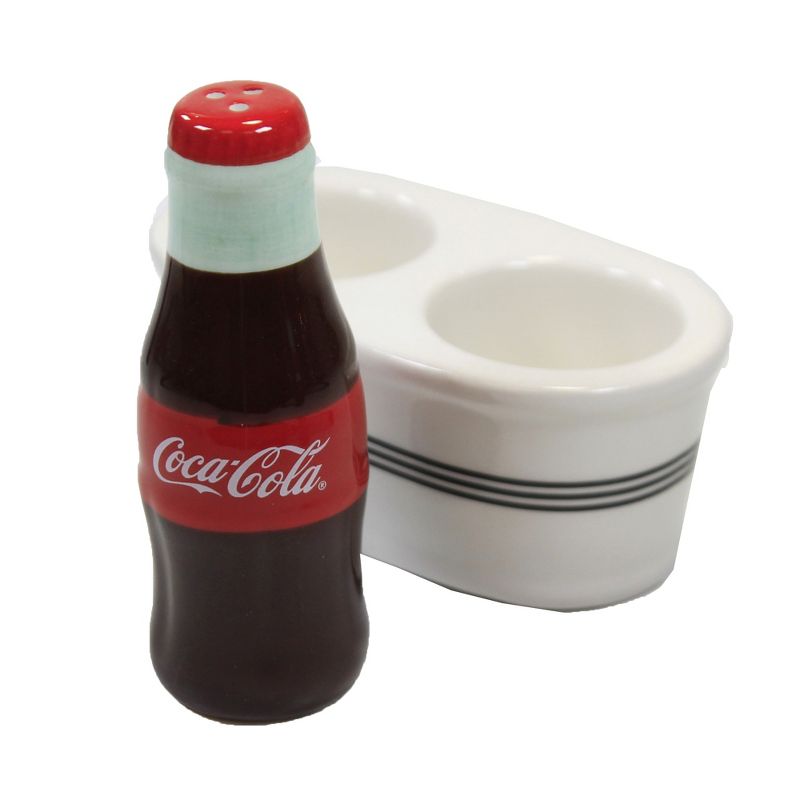 Tabletop 4.5" Coca-Cola Salt And Pepper Seasonings Transpac  -  Salt And Pepper Shaker Sets