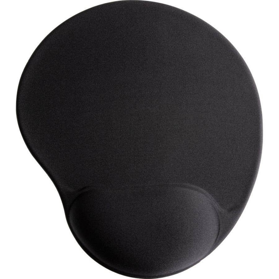 Compucessory Gel Mouse Pad - 9" x 10" x 1" Dimension - Black - 55151