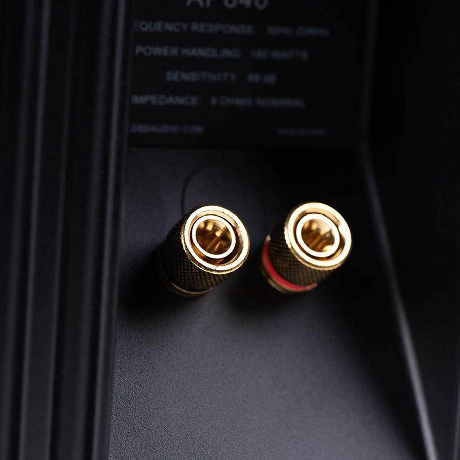 OSD Audio Patio Speaker 8" Architectural Indoor Outdoor AP840 Black Pair