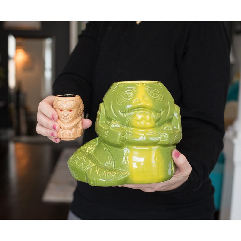 Beeline Creative Geeki Tikis Star Wars Jabba The Hutt & Bib Fortuna Collectible Mugs | Set Of 2