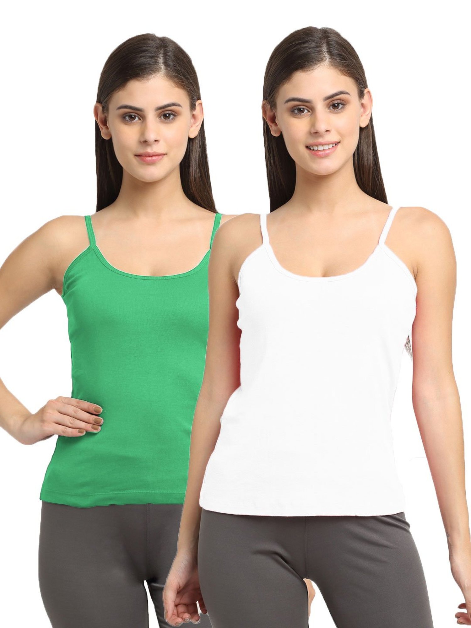 Friskers Multicolor Slim Fit Camisole