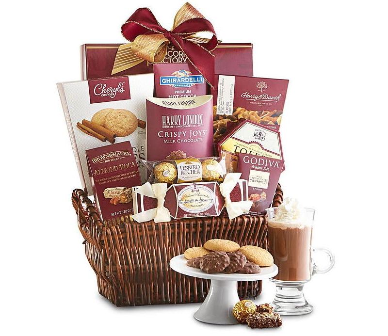 1-800-Baskets Premier Sweets and Treats Gift Basket