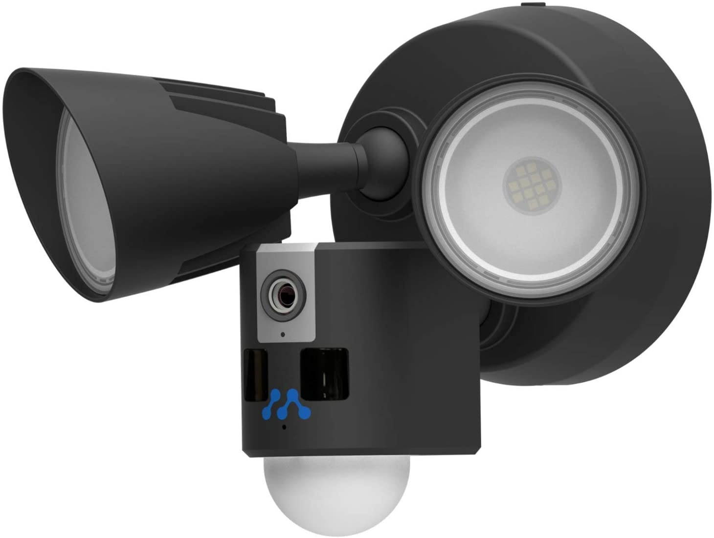 Momentum Aria Outdoor Floodlight Camera Motion-Activated HD Security Cam 2-Way Talk, Siren, LED Bulbs for iOS & Android