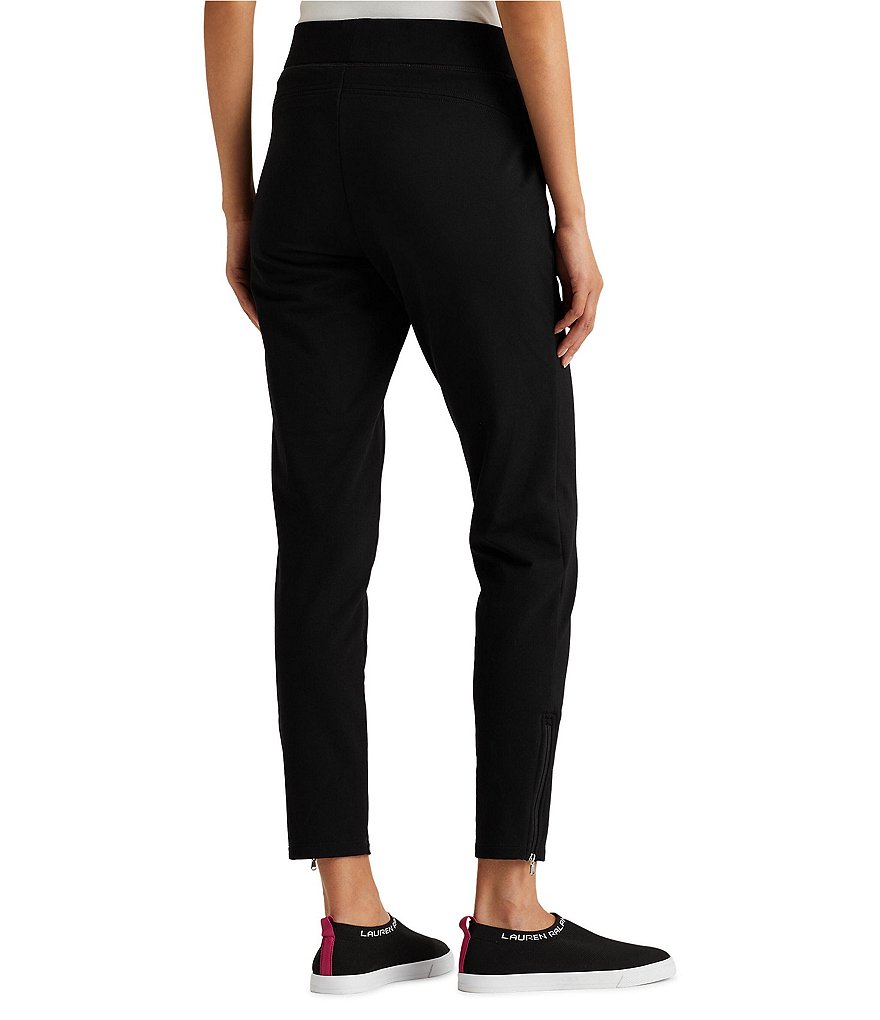 Lauren Ralph Lauren Zip Ankle Pull-On Leggings