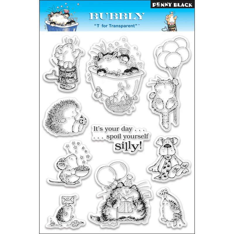Penny Black Clear Stamps-Bubbly