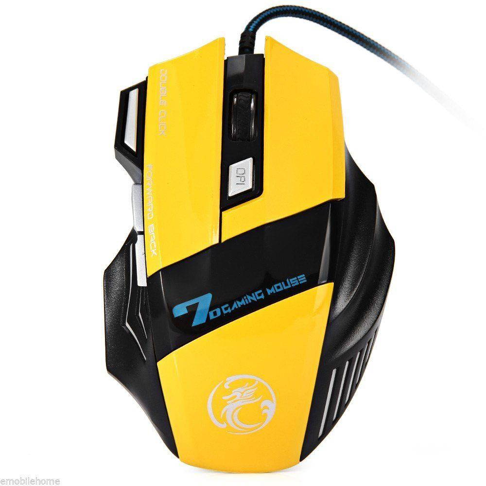 Estone X7 3200DPI LED Optical 7D USB Wired Gaming Mouse