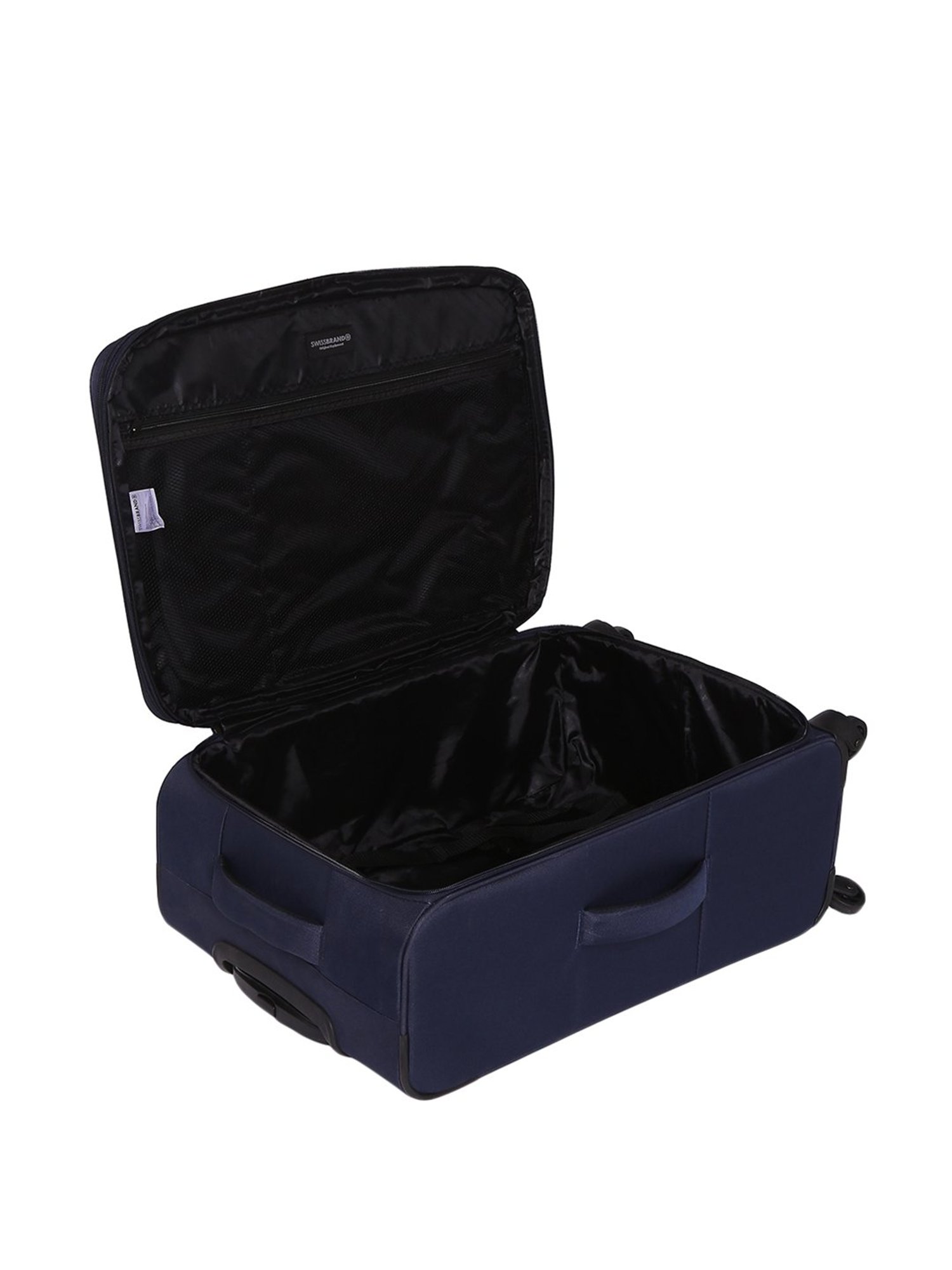 Swiss Brand Hamilton Navy Medium Soft Trolley Bag - 24 cm