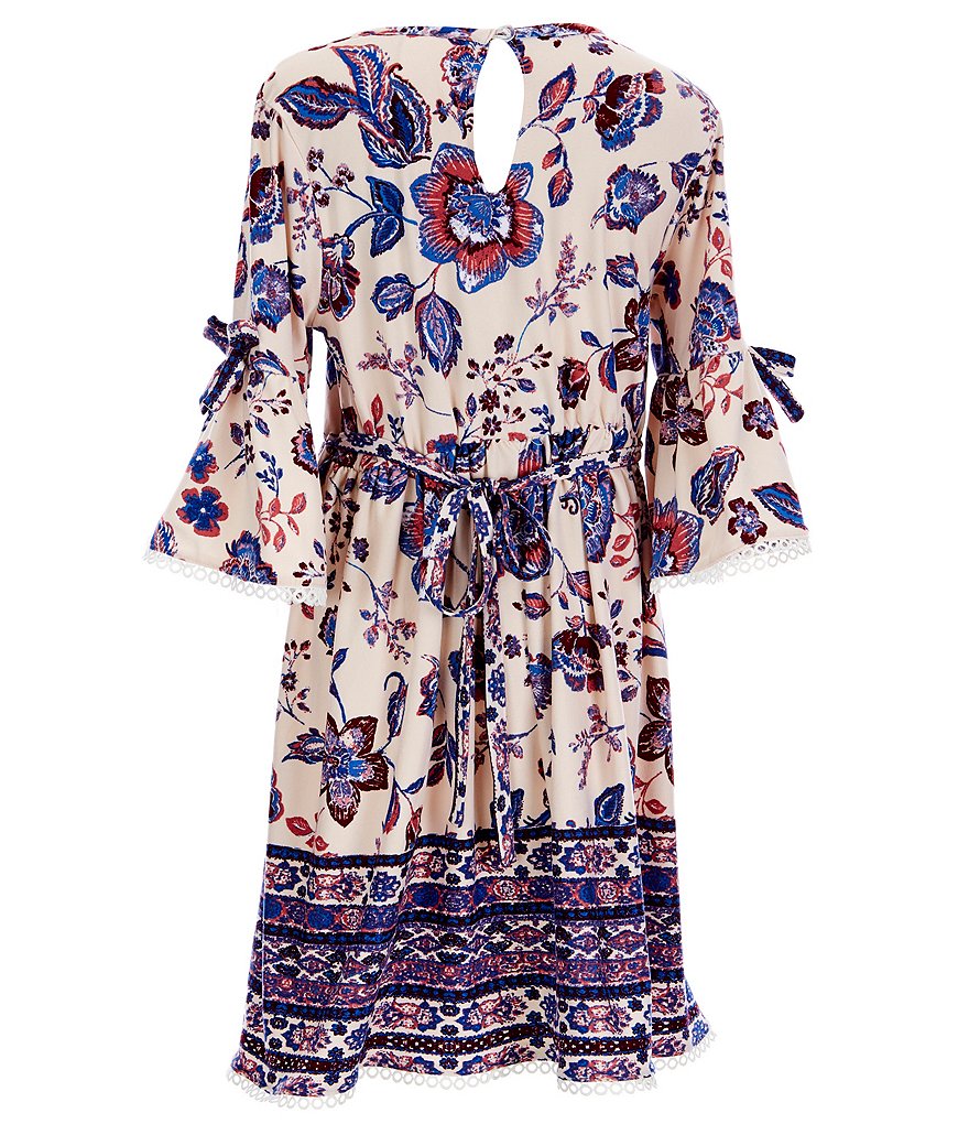 Polo Ralph Lauren Big Girls 7-16 Ombre Large Pony T-Shirt Dress