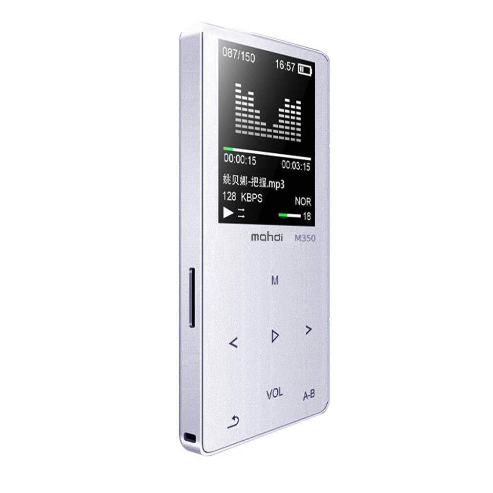 8GB 1.8-Inch Touch Screen MP3 Player HIFI Music Player All-Metal Sports Music Player Support TF Card