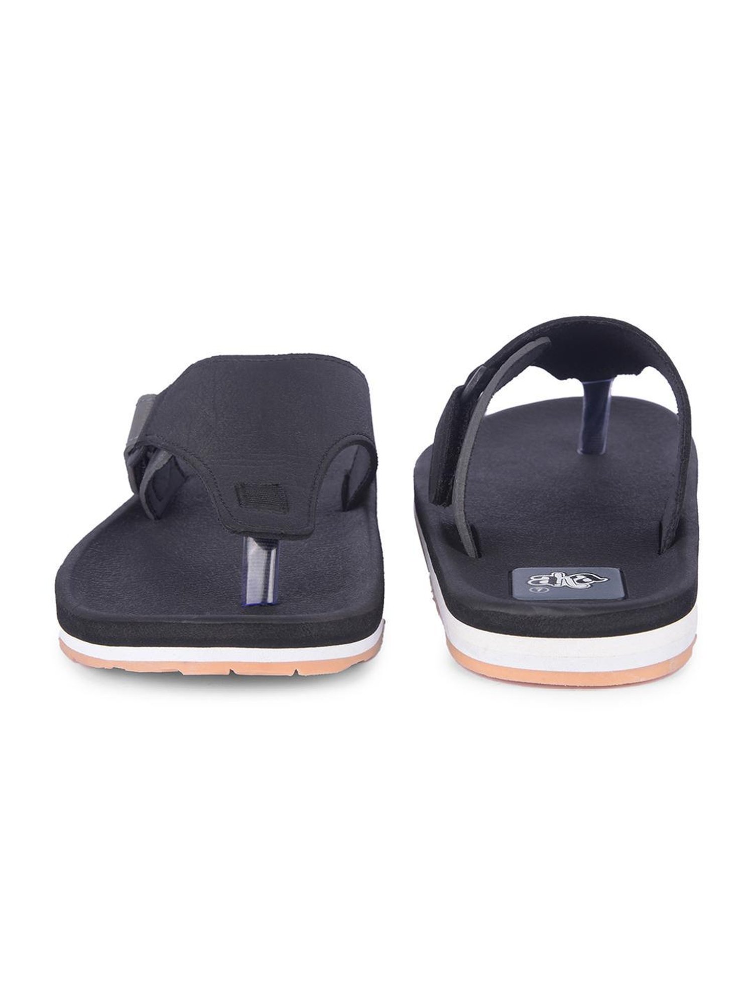 Aha by Liberty Men's Black Thong Sandals