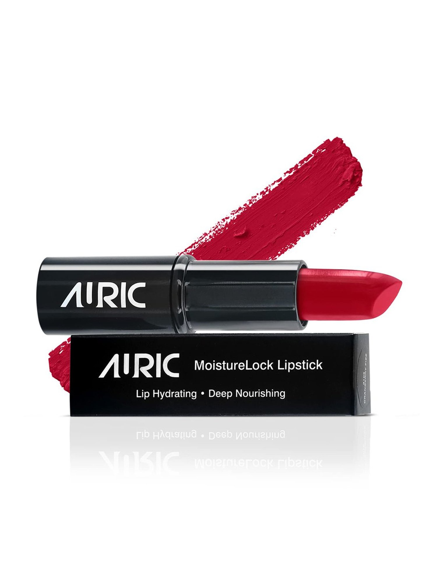 Auric Beauty MoistureLock Lipstick Red Velvet - 4 gm