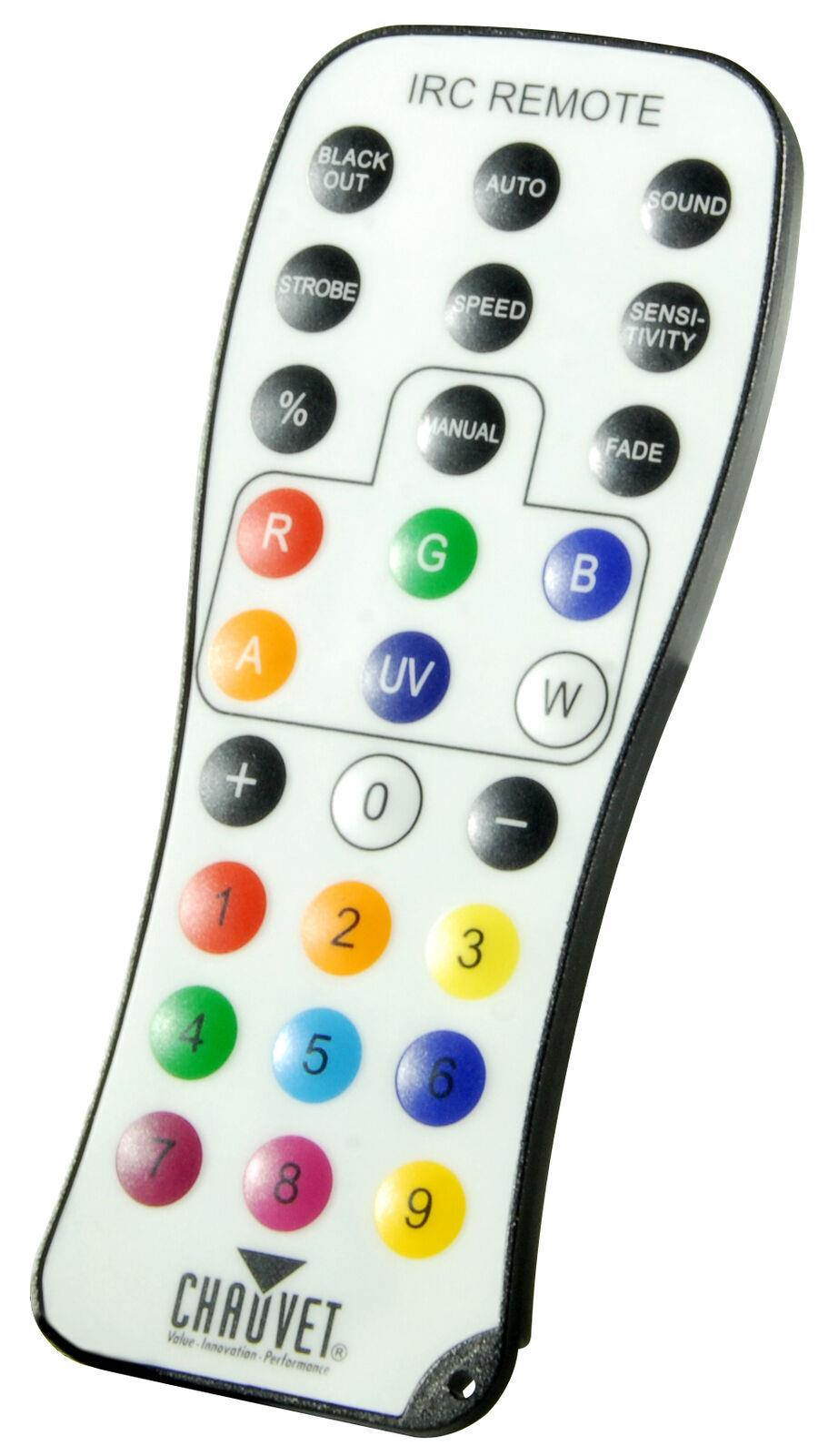 Chauvet DJ INFRARED REMOTE CONTROL 6 Lighting Fixtures 15Ft Max Distance IRC6