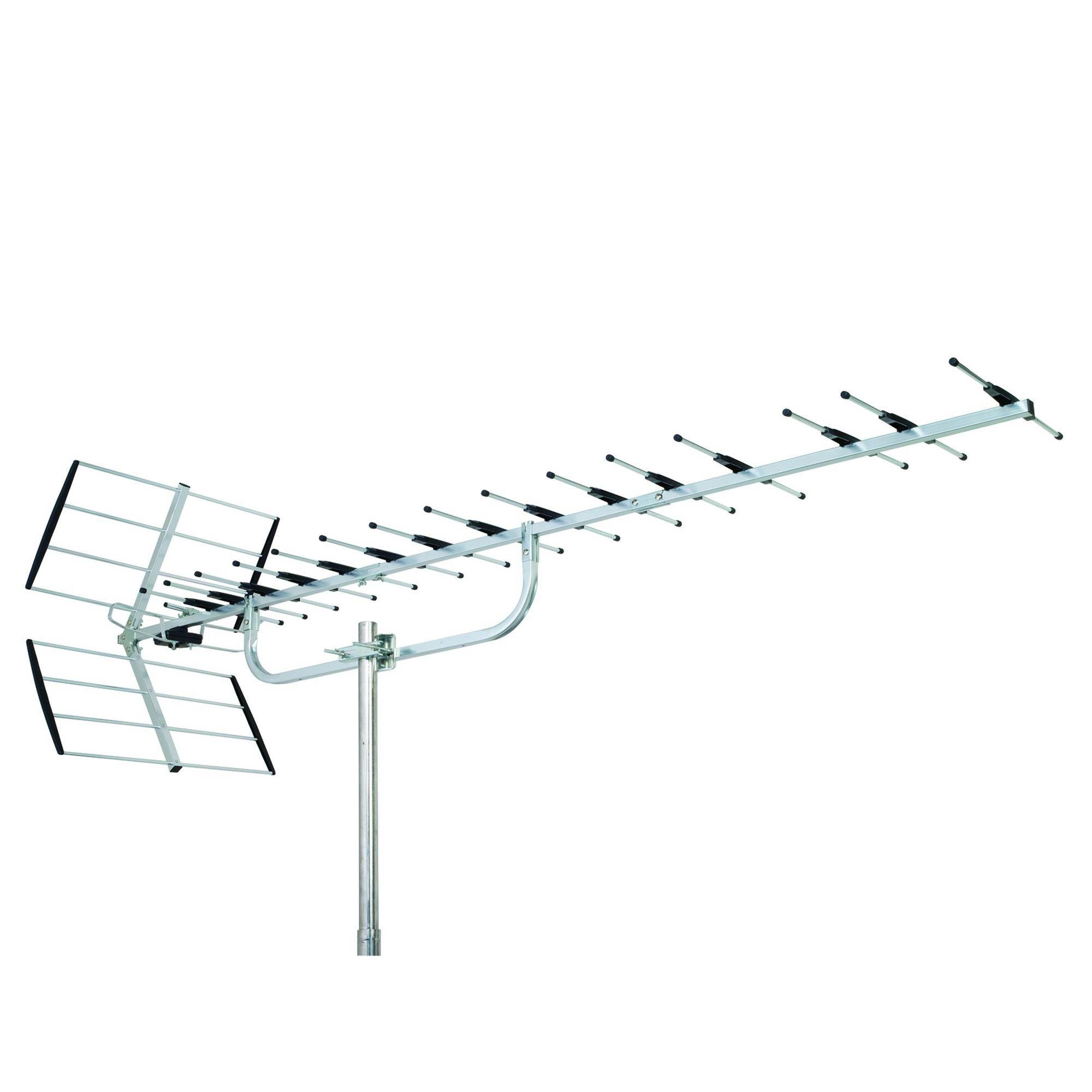 78.5" Silver and Black Digiwave UHF Outdoor TV Digital Antenna
