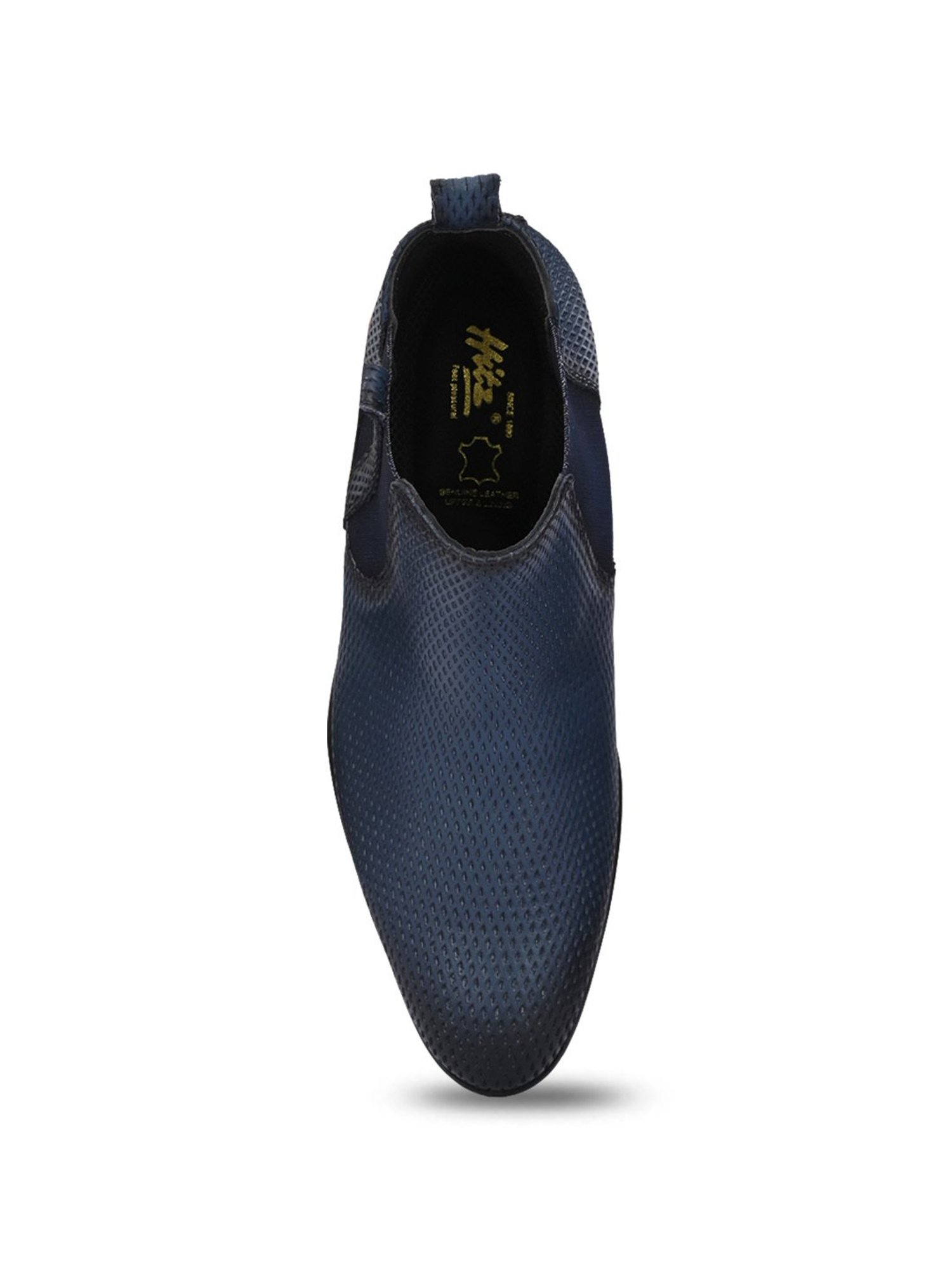 Hitz Men's Blue Chelsea Boots