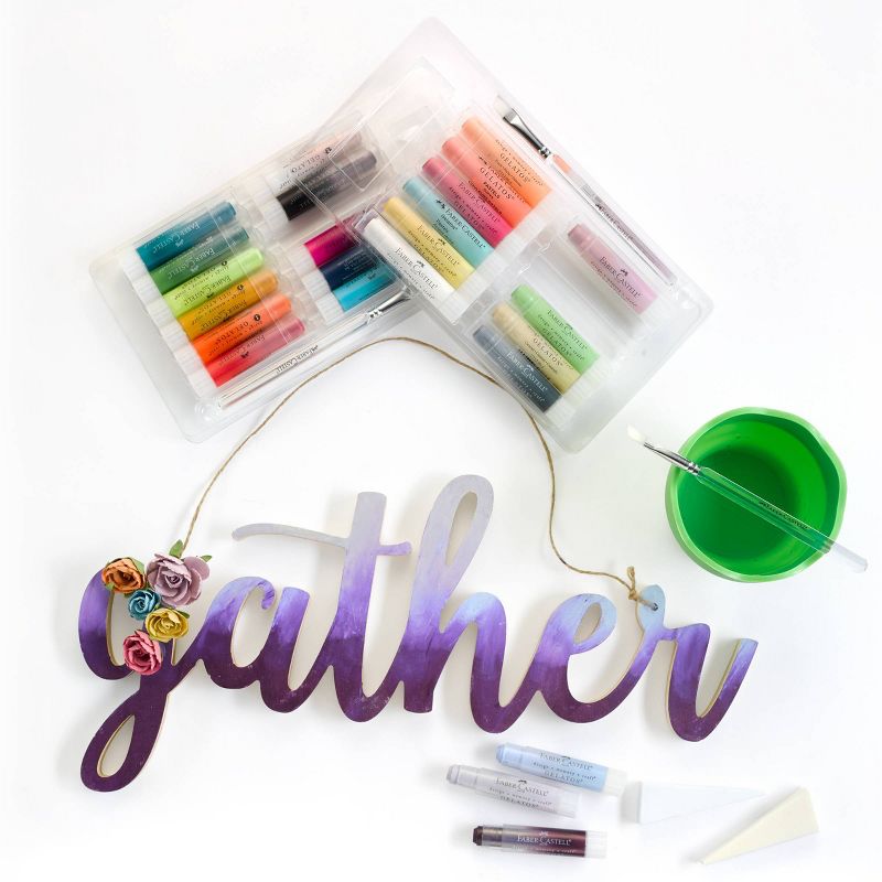 Faber-Castell 15pc Gelatos Pastels