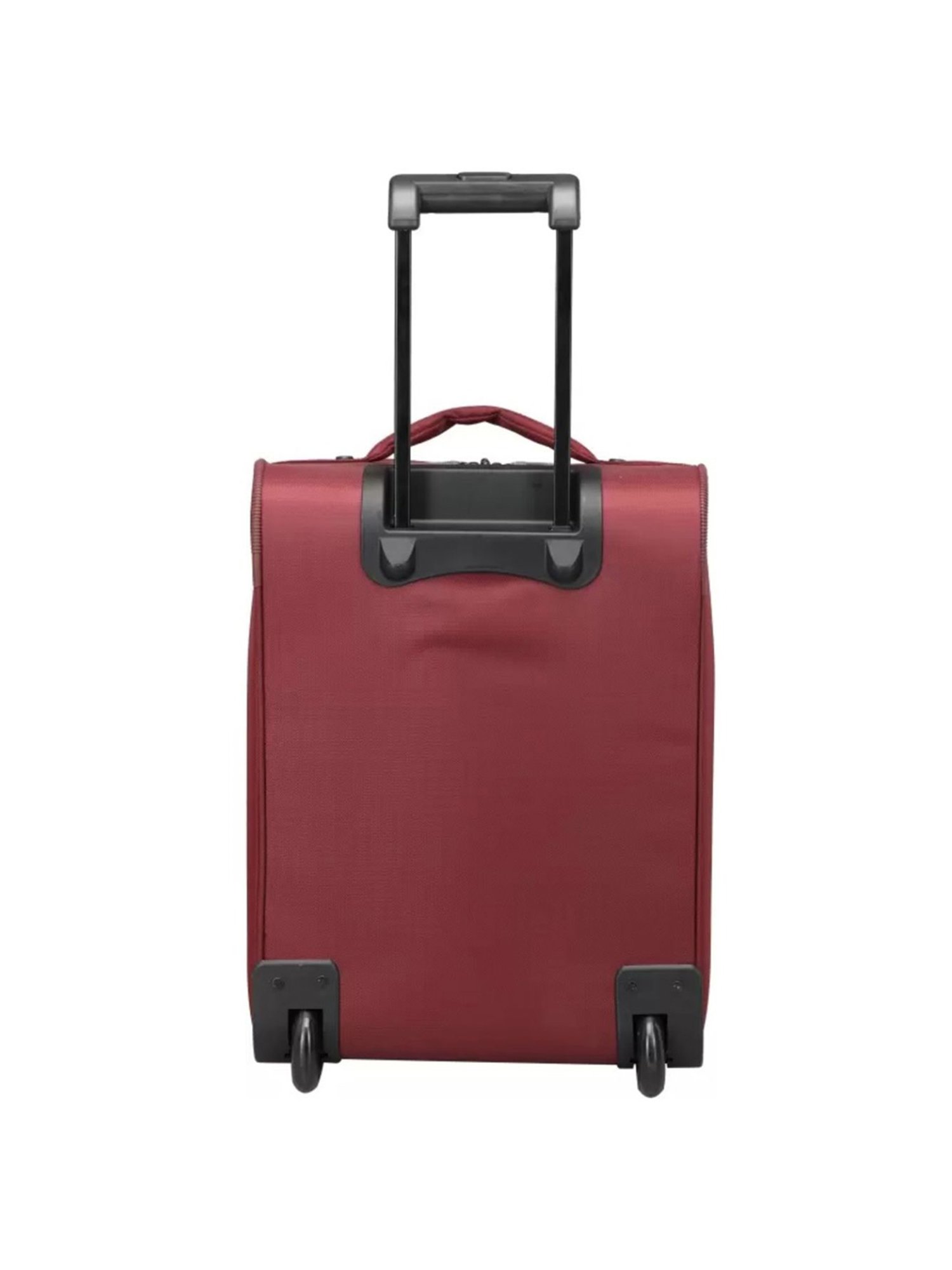 Aristocrat Drive Red Solid Soft Cabin Trolley Bag - 28 Cm