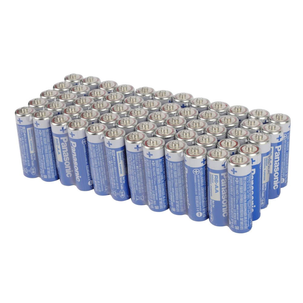 Panasonic Heavy Duty AA Batteries X 60 Wholesale
