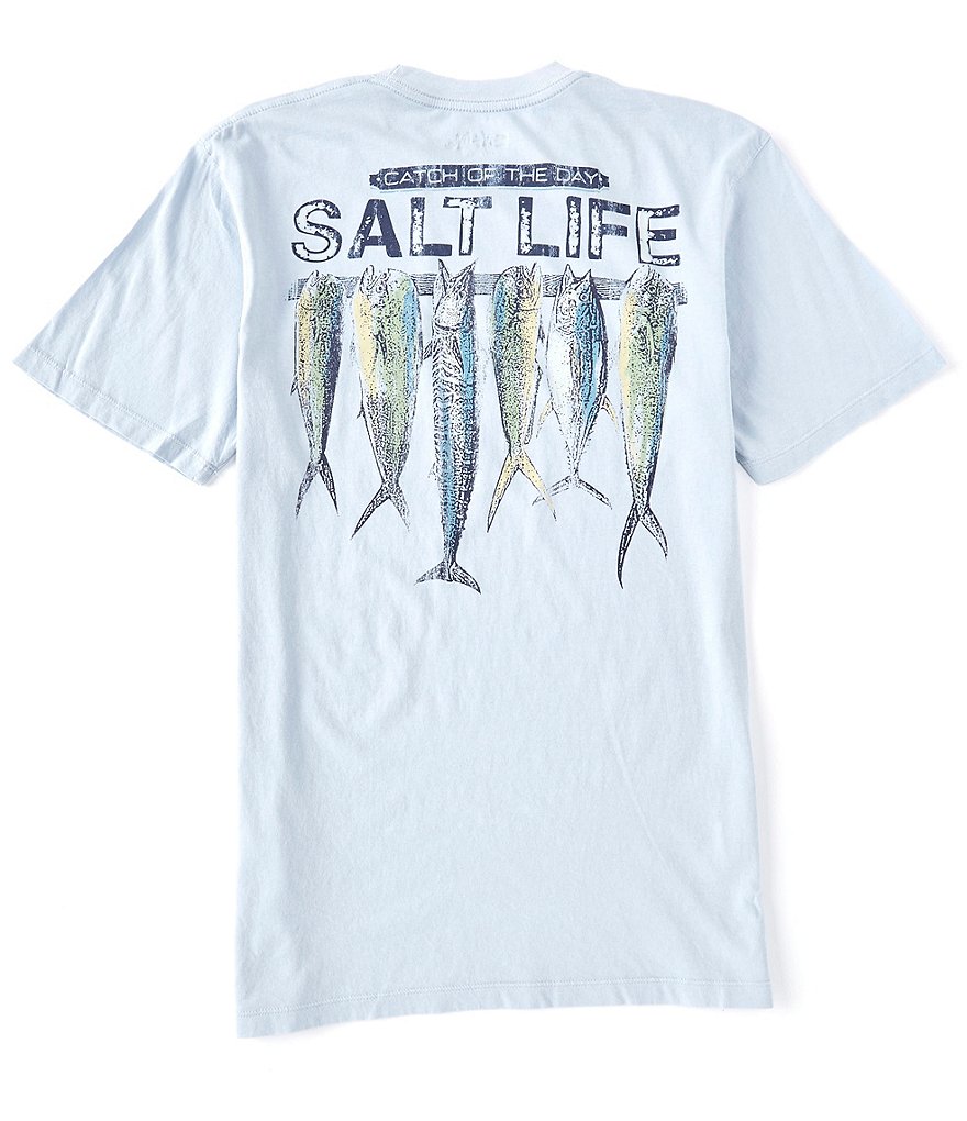 Salt Life Short-Sleeve Salt Wash Stringer Graphic T-Shirt