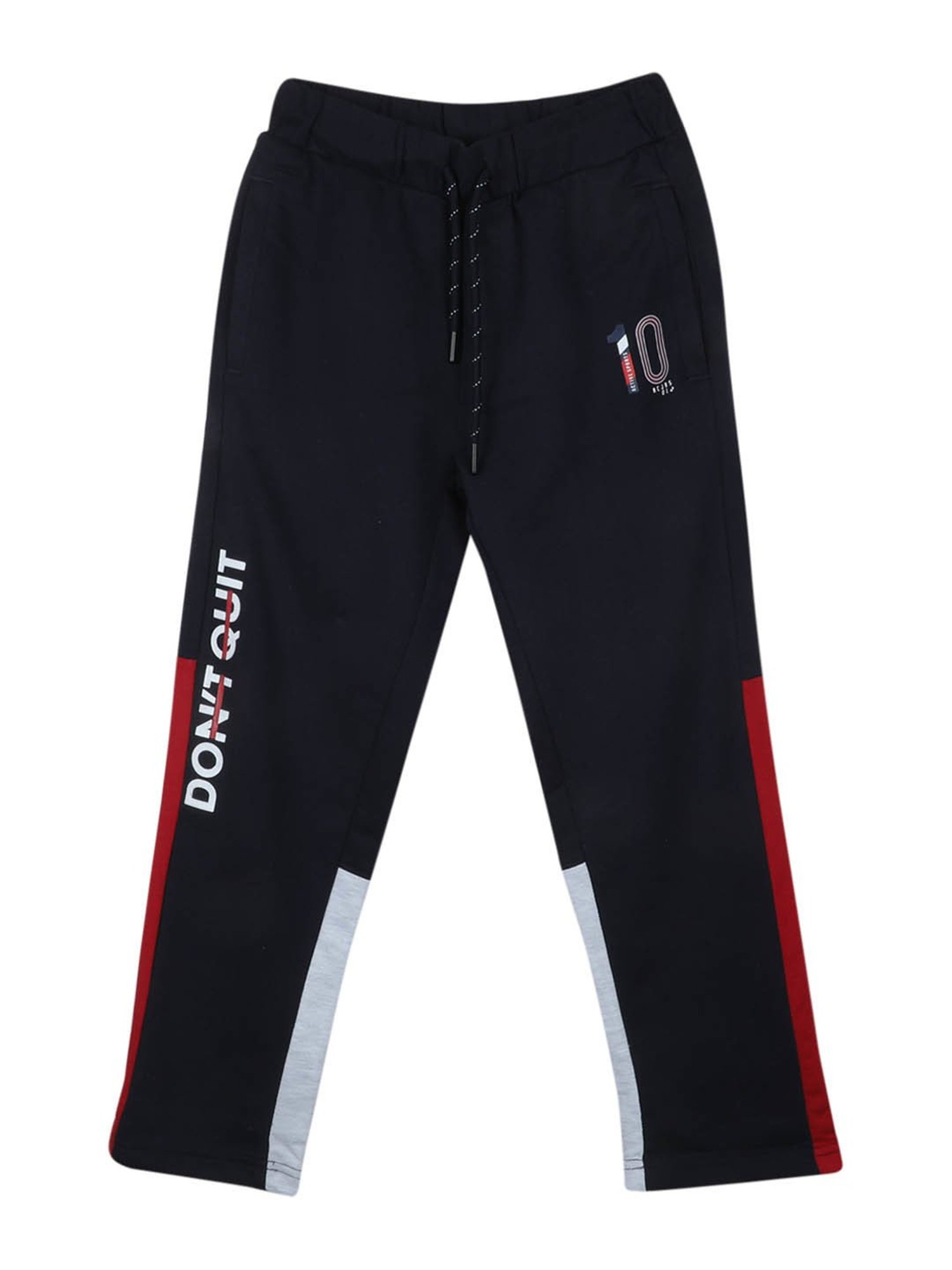 Monte Carlo Boys Navy Graphic Print Trackpants