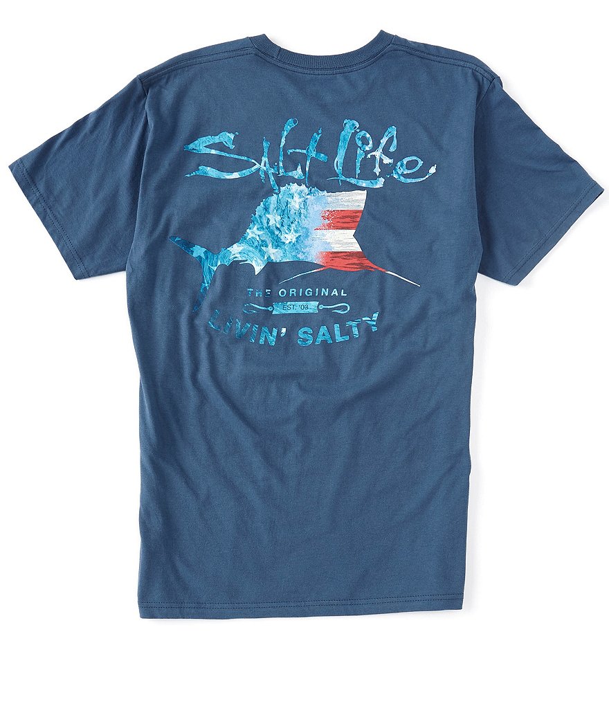 Salt Life Short-Sleeve Amerisail Graphic T-Shirt