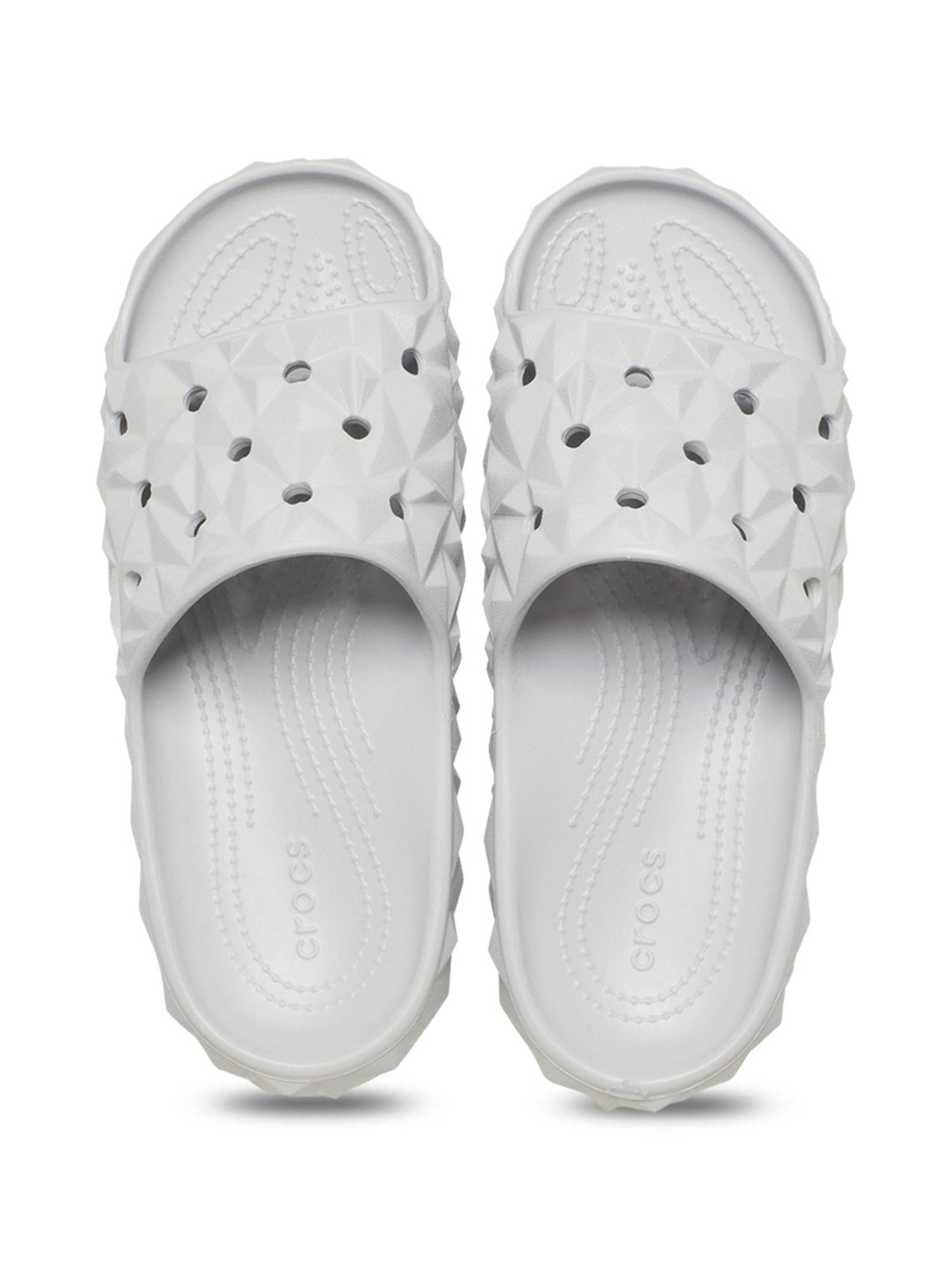 Crocs Men's Classic Grey Slides