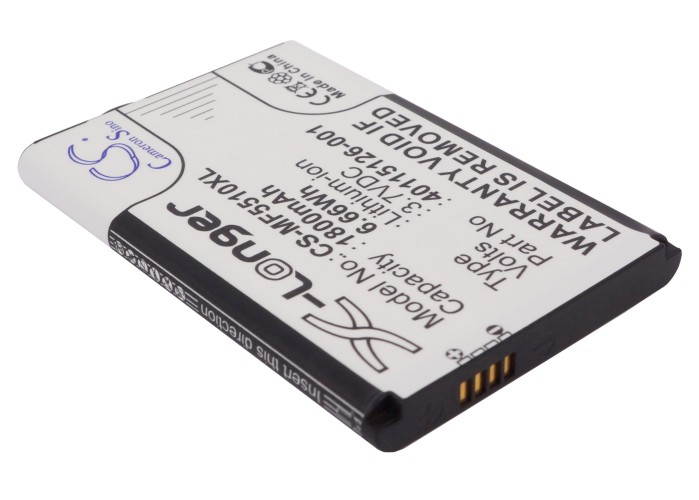 1800mAh 40115126-001 Battery for Novatel Wireless MiFi 5510, MiFi 5510L, MiFi5510, MiFi5510L