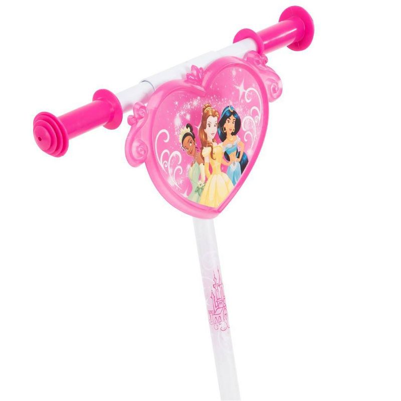 Huffy Disney Princess 3 Wheel Kids' Kick Scooter with LED Lights - Pink