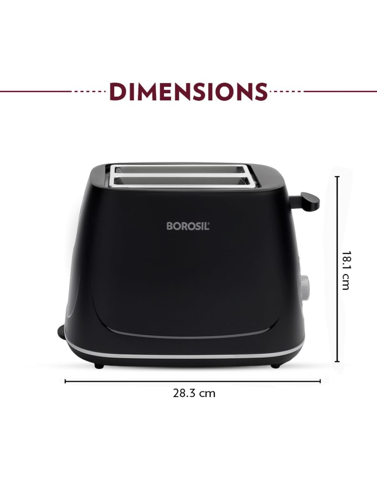 Proctor Silex 2-Slice Toaster - Black