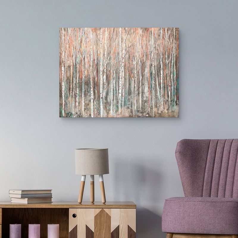 30" x 40" Coral Trees II by Studio Arts Canvas Art Print - Masterpiece Art Gallery