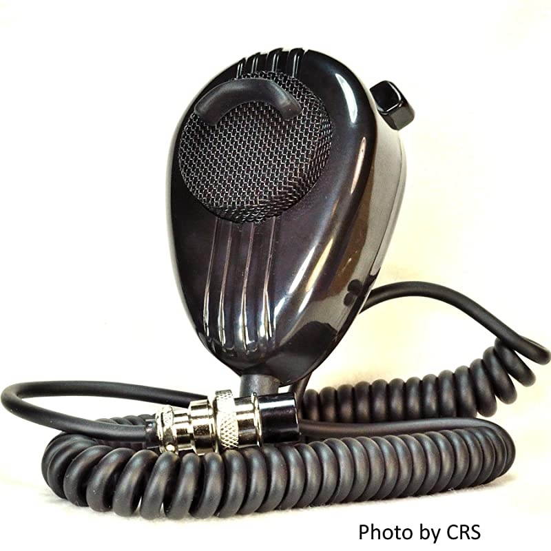 CB Microphone Wired with 4 Pin Plug - Noise Canceling -  SS56 Blk