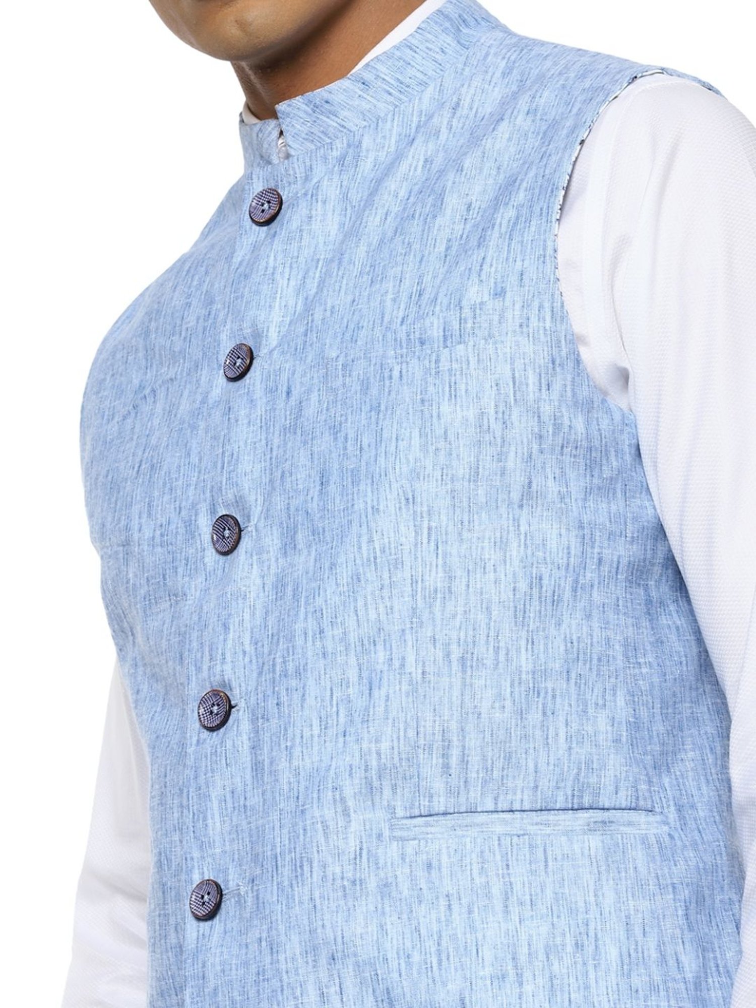 Vastramay Black Regular Fit Blazer