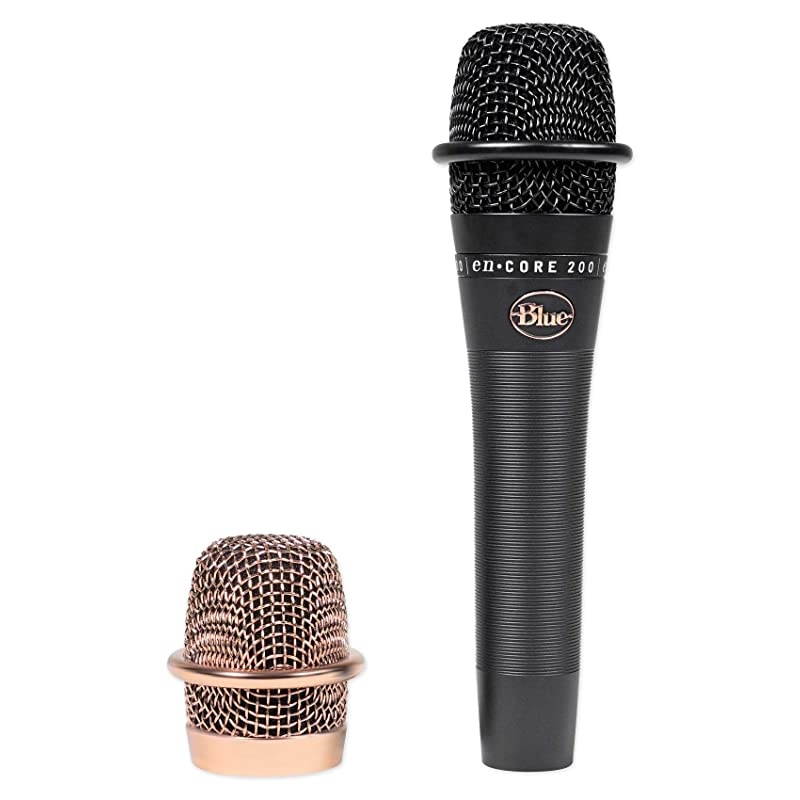 Encore 200 Studio Grade Phantom Powered Active Dynamic Microphone Black