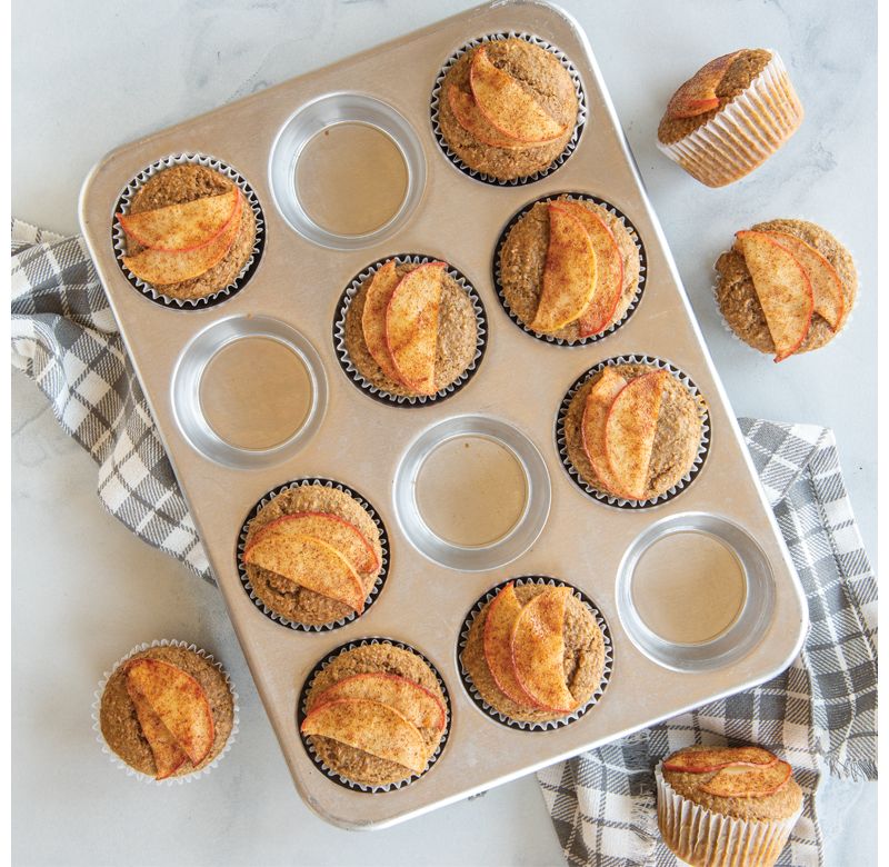 Nordic Ware Natural Aluminum Commercial Muffin Pan, 12 Cup