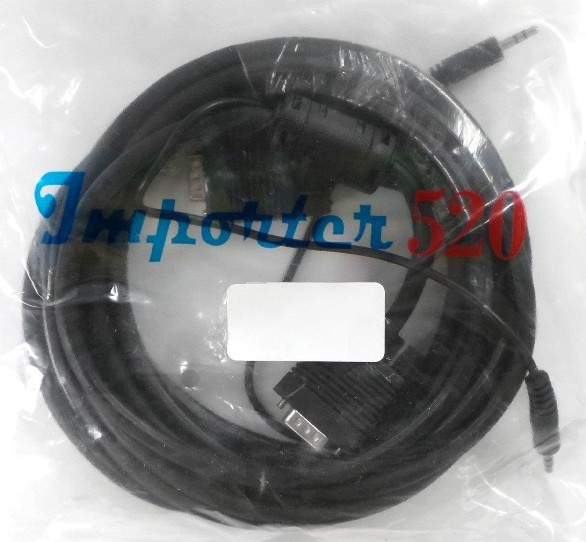 Importer520 VGA Cable with 3.5mm Audio - 15 Ft.