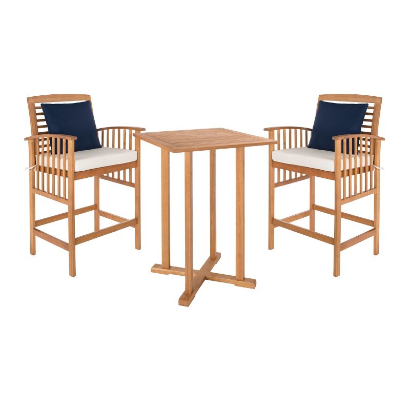 3pc Ludwig Folding Bistro Set - Royal Garden