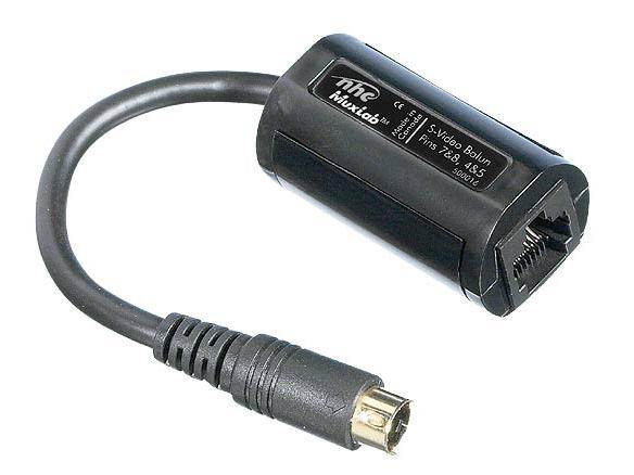 S-Video Balun for Cat. 5 Cable