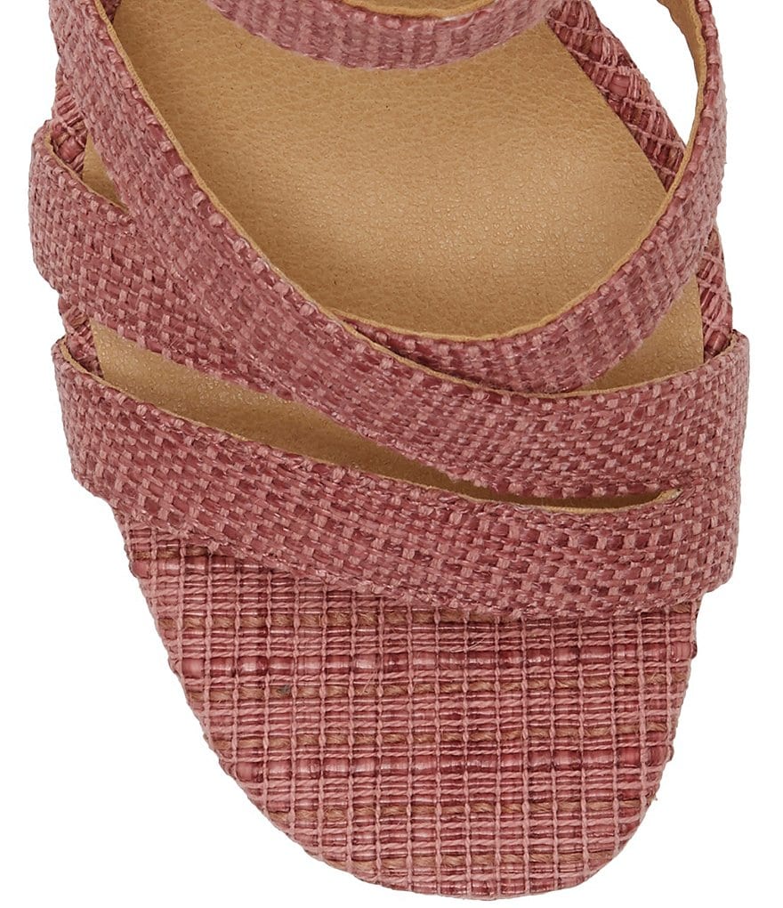Lucky Brand Carlisha Woven Platform Wedges