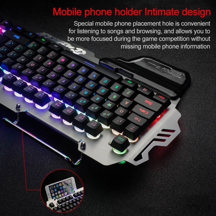 Mini i10 2.4G Air Mouse Wireless Keyboard with Touchpad Black