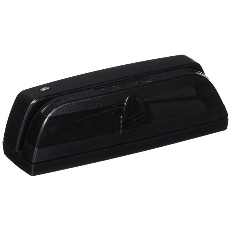 21073145 Dynamag Mini Magnesafe Swipe Card Reader, Magneprint 3 Track, Keyborad, USB-A, Non Encrypted, Default Level 2, Black